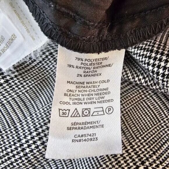 Loft Glen Pull-on Pants In Plaid - Size L - Picture 8 of 8